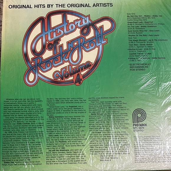 History of Rock N Roll Volume !!4!! - Picture 2 of 2
